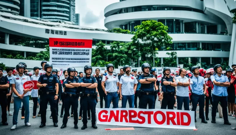 Why Protest in Singapore is illegal