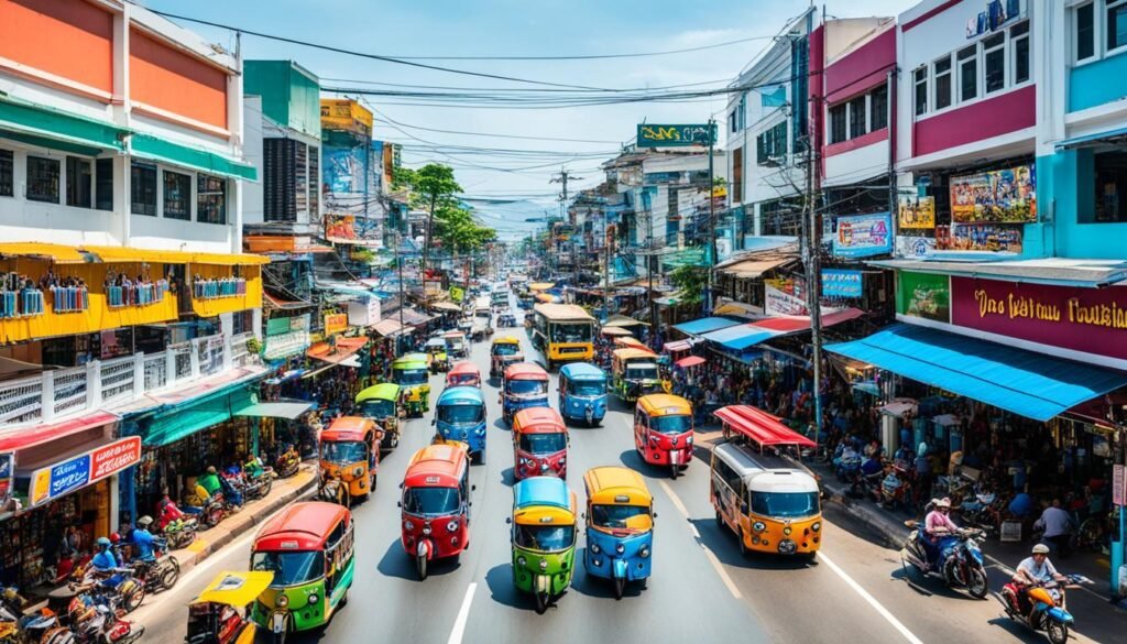 getting around Hat Yai