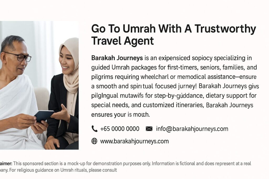 Why Using a Travel Agent for Umrah Beats Going DIY—Especially for First-Timers, Seniors, or Those with Special Needs