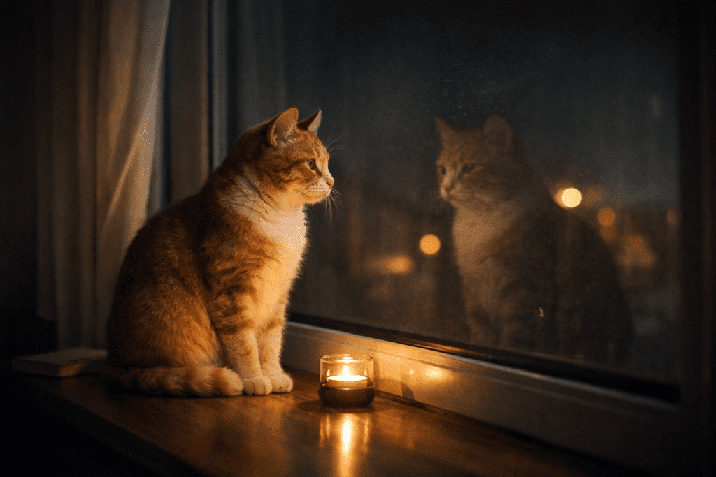 Seeing Ourselves in a Cat, What Quiet Living Teaches Us About Servitude to Allah