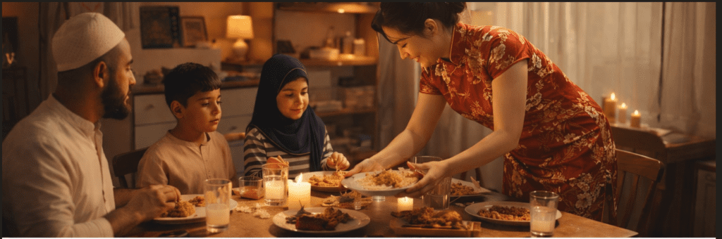 Non-Islamic Festive Food in Non-Muslim Homes Explained