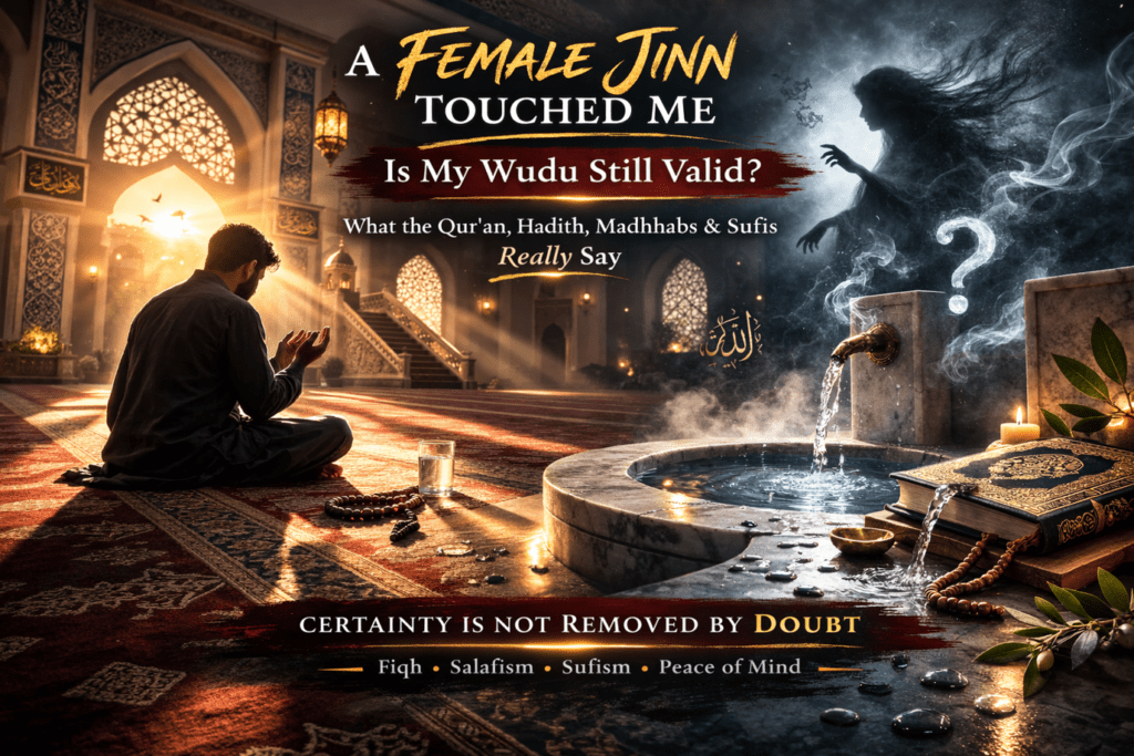 A Female Jinn Touched Me. Is My Wudu Still Valid?