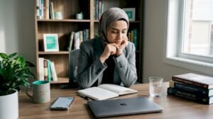 Muslim professional journaling for self-reflection