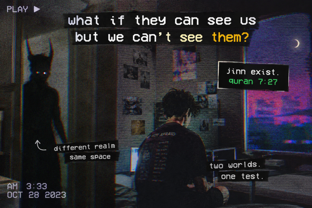 Can Jinn See Us From Another Dimension?