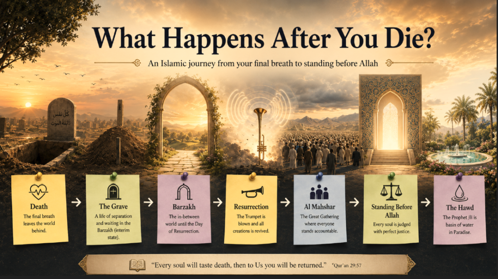 What Happens After You Die? An Islamic Journey From Your Final Breath to Standing Before Allah