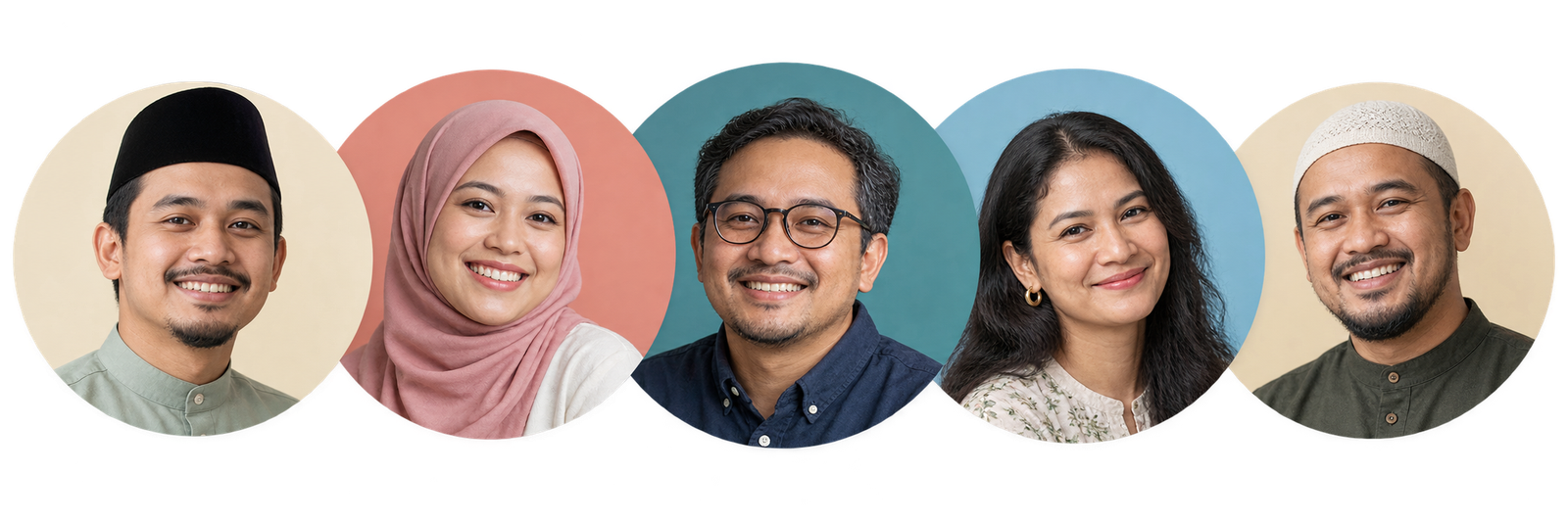 A representative group of Singapore Muslim community members