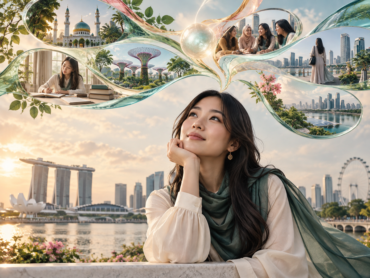 A Chinese Singapore Muslim exploring ideas and different interpretations
