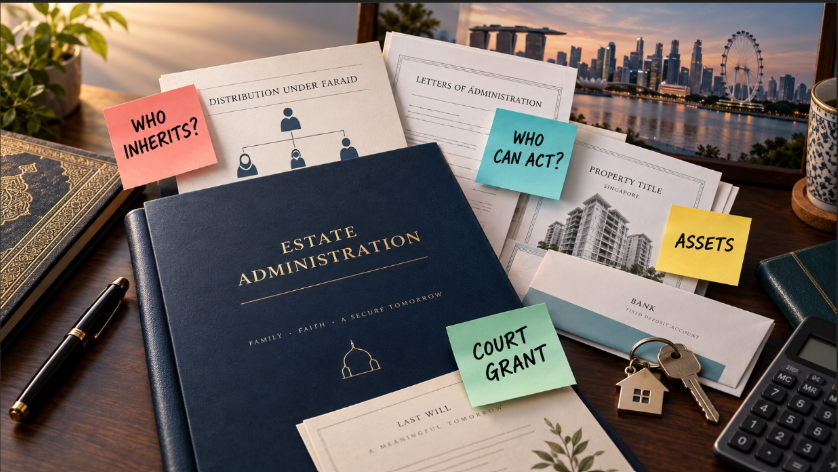 Faraid Names the Heirs, But Who Can Release the Assets?