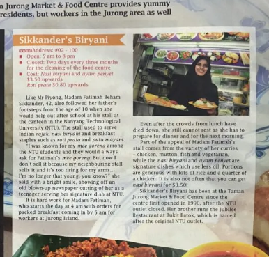 Sikkander’s Briyani Singapore: When Mee Siam Meets Briyani